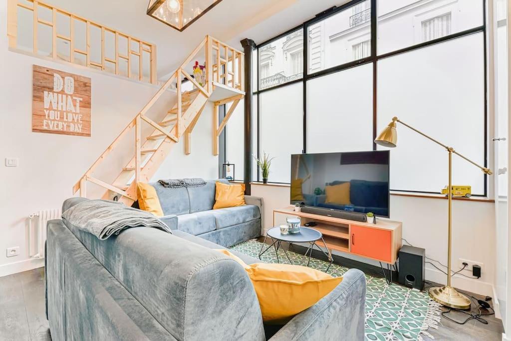 Renovated Design Apartment In Montparnasse Paris Exterior foto
